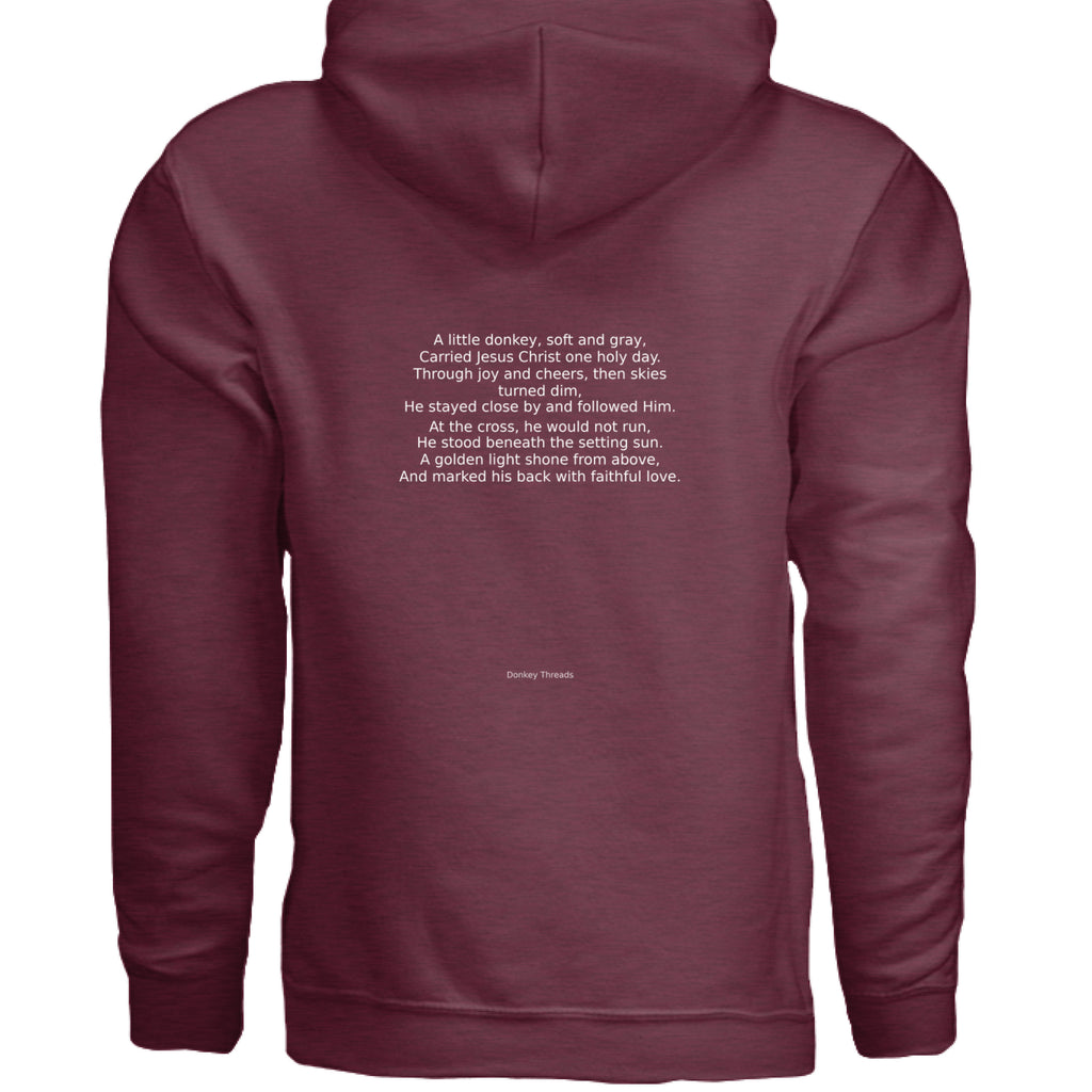 Heather Sport Dark Maroon - BACK