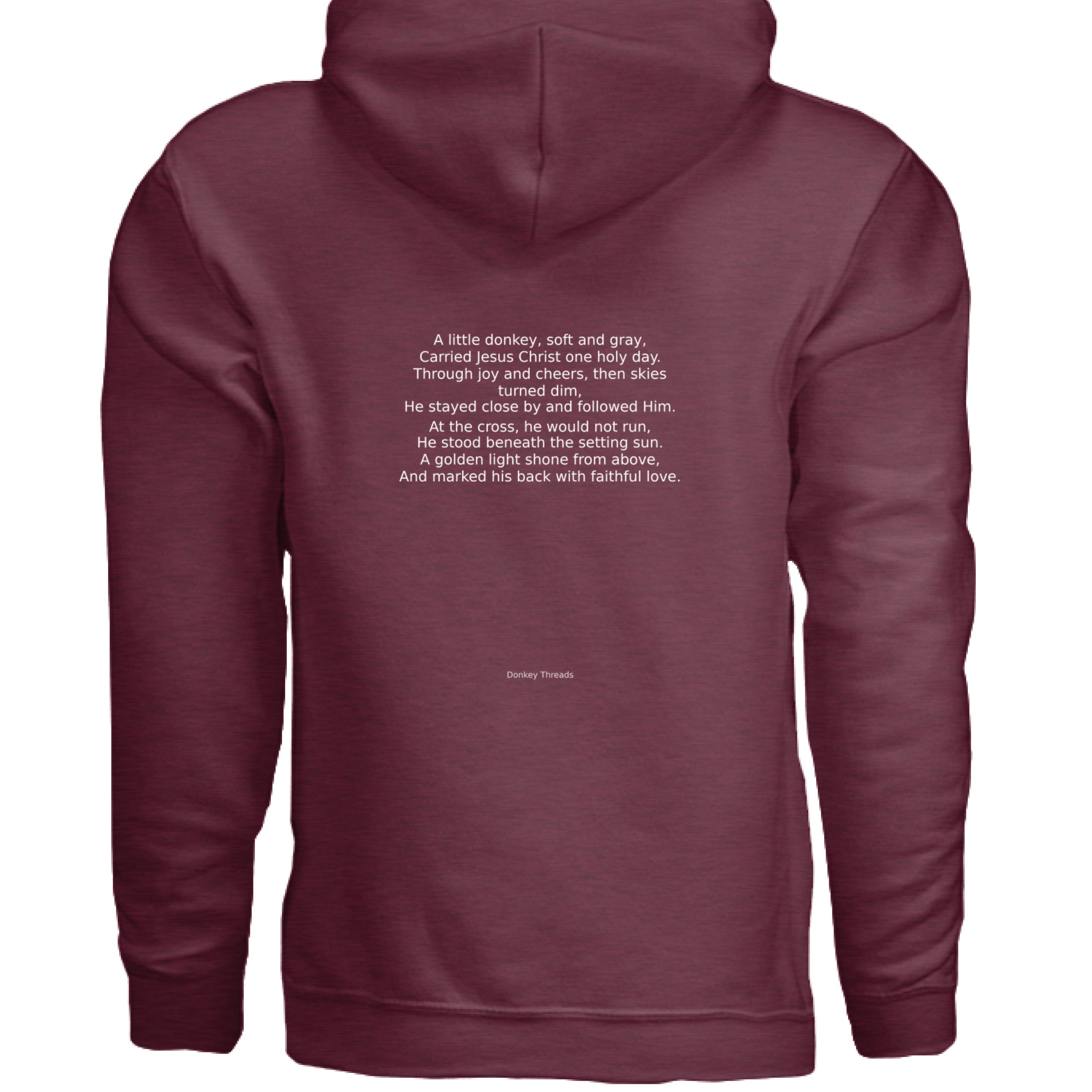 Heather Sport Dark Maroon - BACK
