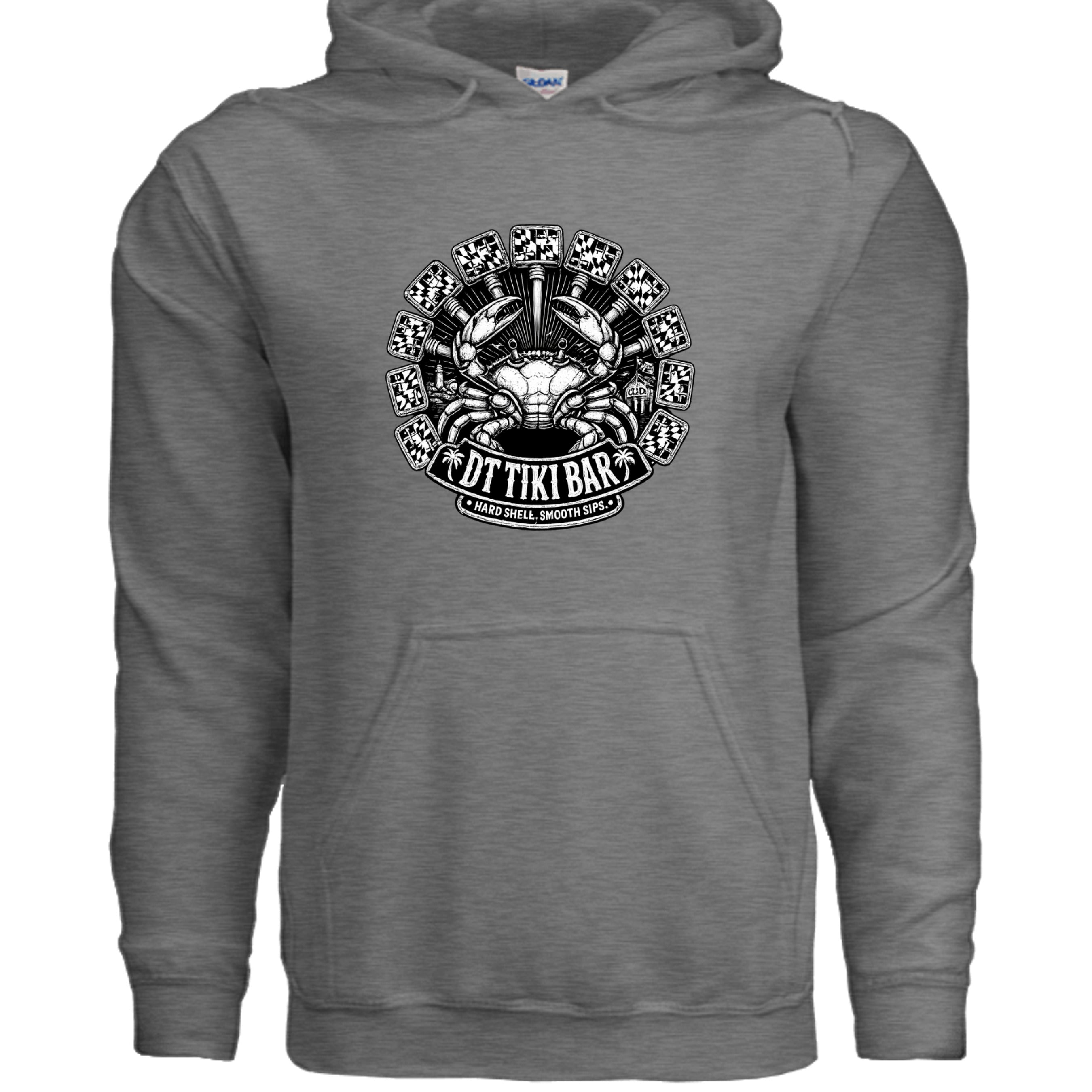 GRAPHITE HEATHER - G185 - FRONT