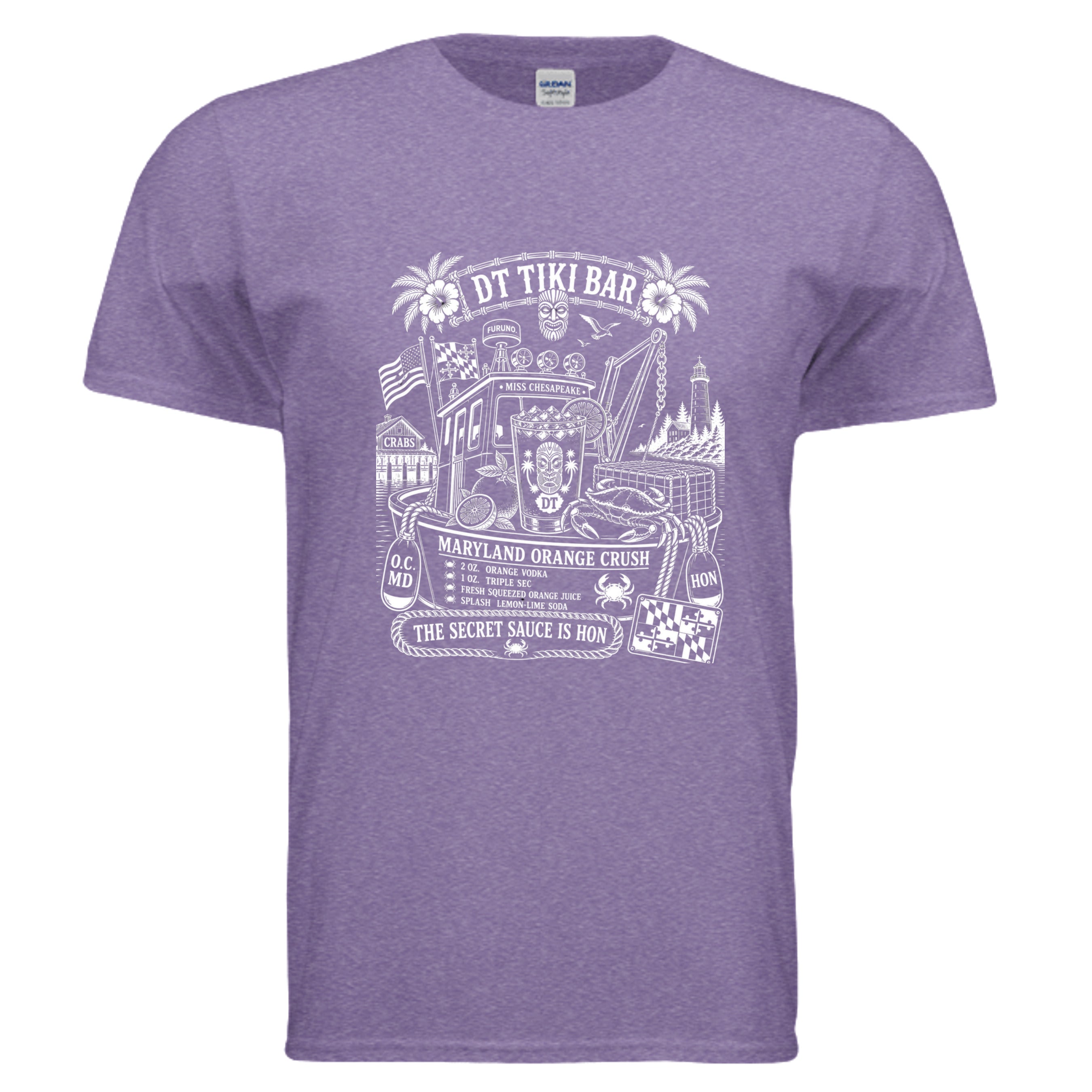HEATHER PURPLE - G640 - FRONT